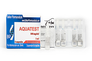 Aquatest 100 – купить, отличная цена, отзывы подтверждают качество Aquatest от Balkan Pharmaceuticals